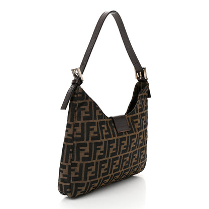 Fendi Zucca Hobo Tobacco 3 of 10