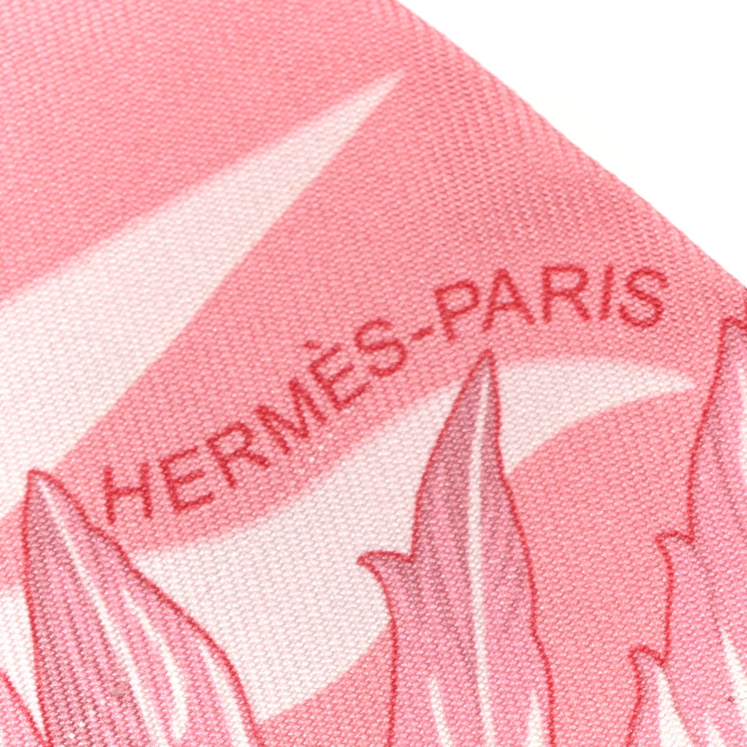 Hermes Silk Cheval Phoenix Twilly Grenadine Rose Gris 7 of 7