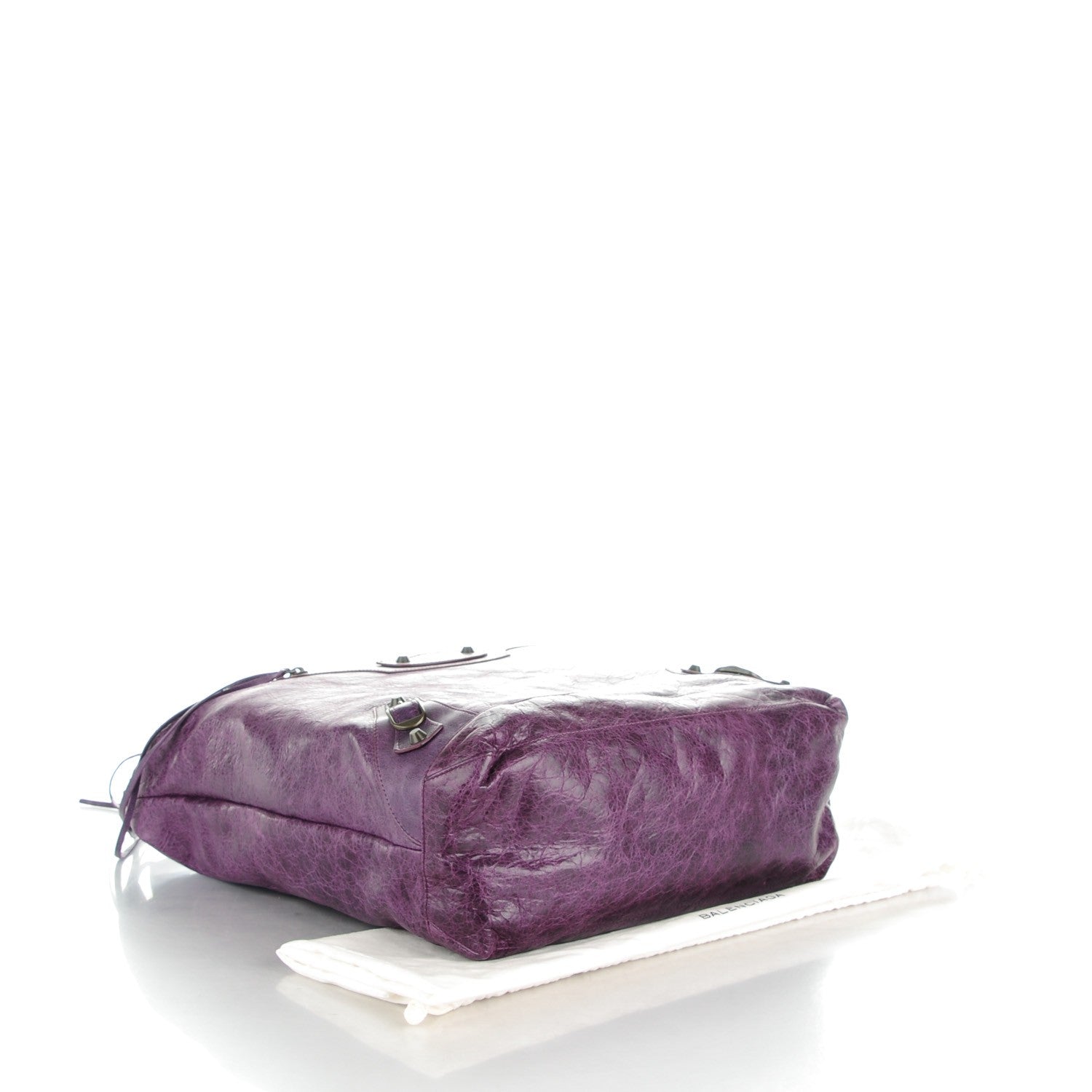 Balenciaga Agneau Classic Hardware Day Hobo Raisin 4 of 8