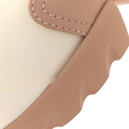 Christian Dior Neoprene Rubber Womens D-Connect Sneakers 39 White Beige 9 of 11