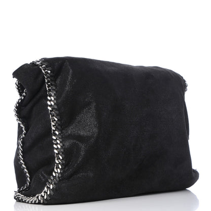 Stella McCartney Shaggy Deer Big Falabella Tote Black 4 of 9