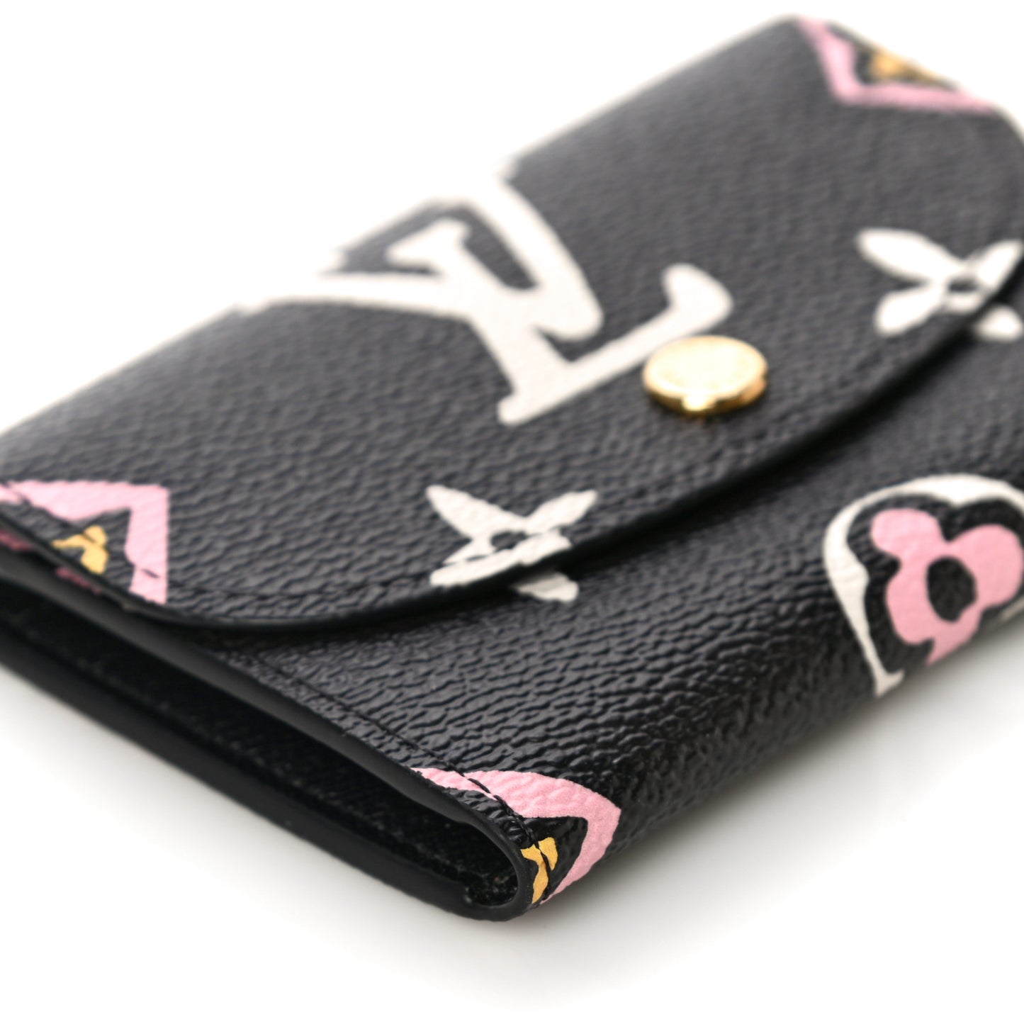 Monogram Giant Wild At Heart Rosalie Coin Purse Black