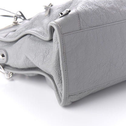 Balenciaga Agneau Classic Silver Hardware City Gris Haussmannien 6 of 10