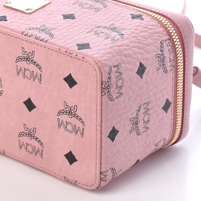 MCM Visetos Vanity Case Soft Pink 9 of 9