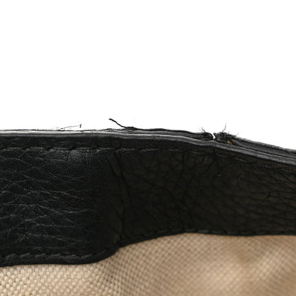 Gucci Calfskin New Bamboo Medium Tassel Tote Black 13 of 13