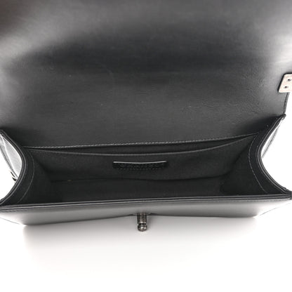 Chanel Calfskin Quilted Medium Boy Flap Black 5 of 12