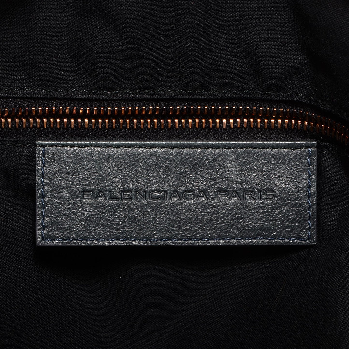 Agneau Giant 21 Rose Gold Hardware Work Anthracite