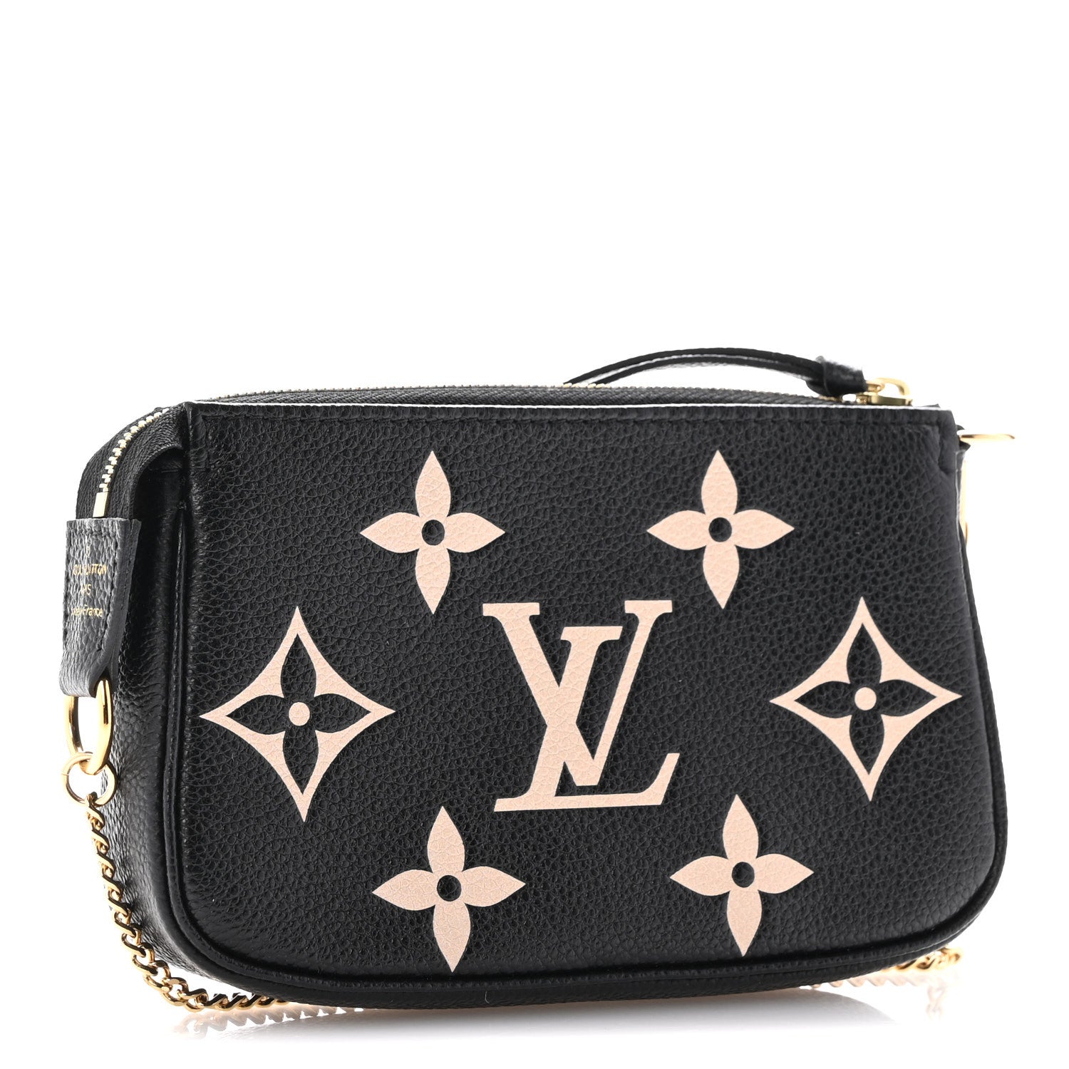 Louis Vuitton Empreinte Monogram Giant Mini Pochette Accessories Black 3 of 10