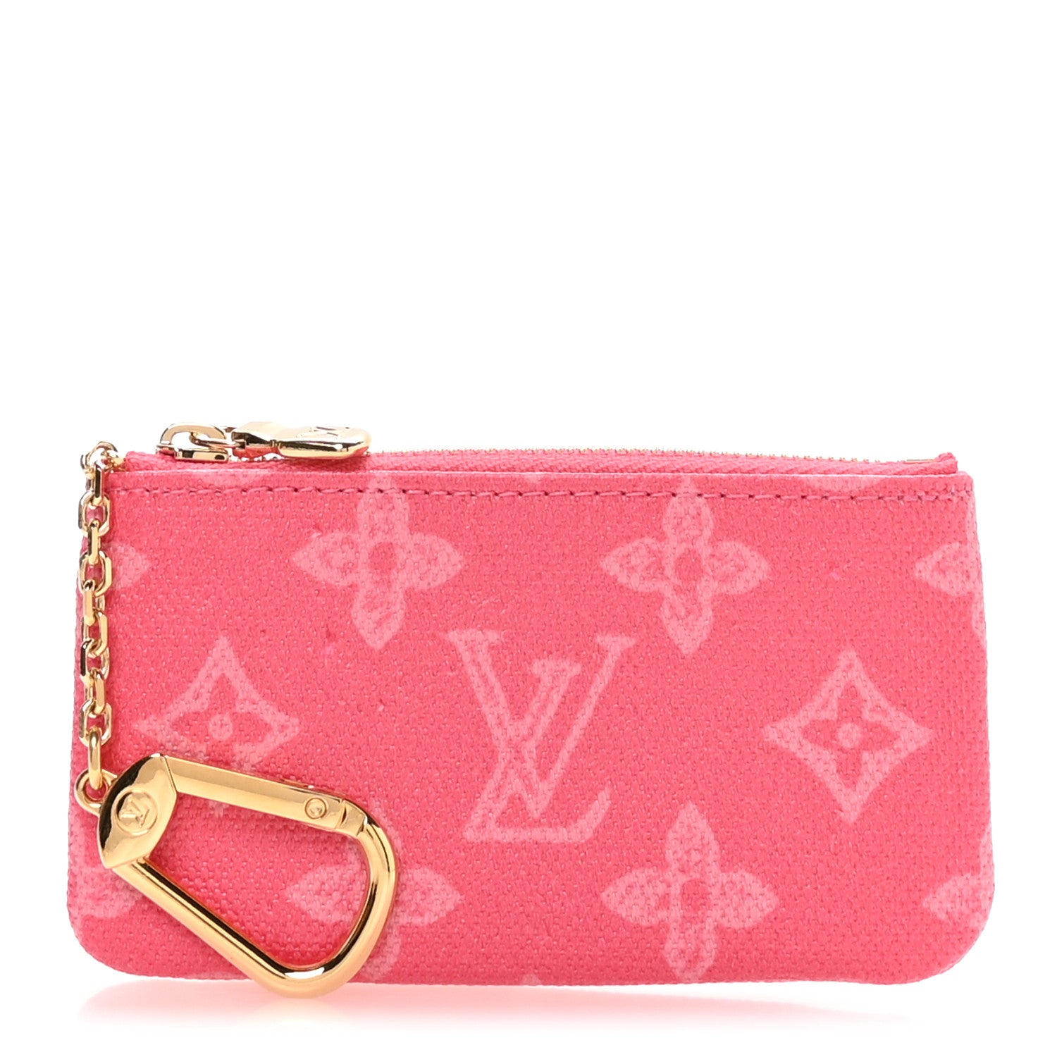 Louis Vuitton Monogram Origine Key Pouch Rose Ruban 1 of 8