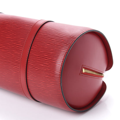 Louis Vuitton Epi Soufflot Castillan Red 8 of 11