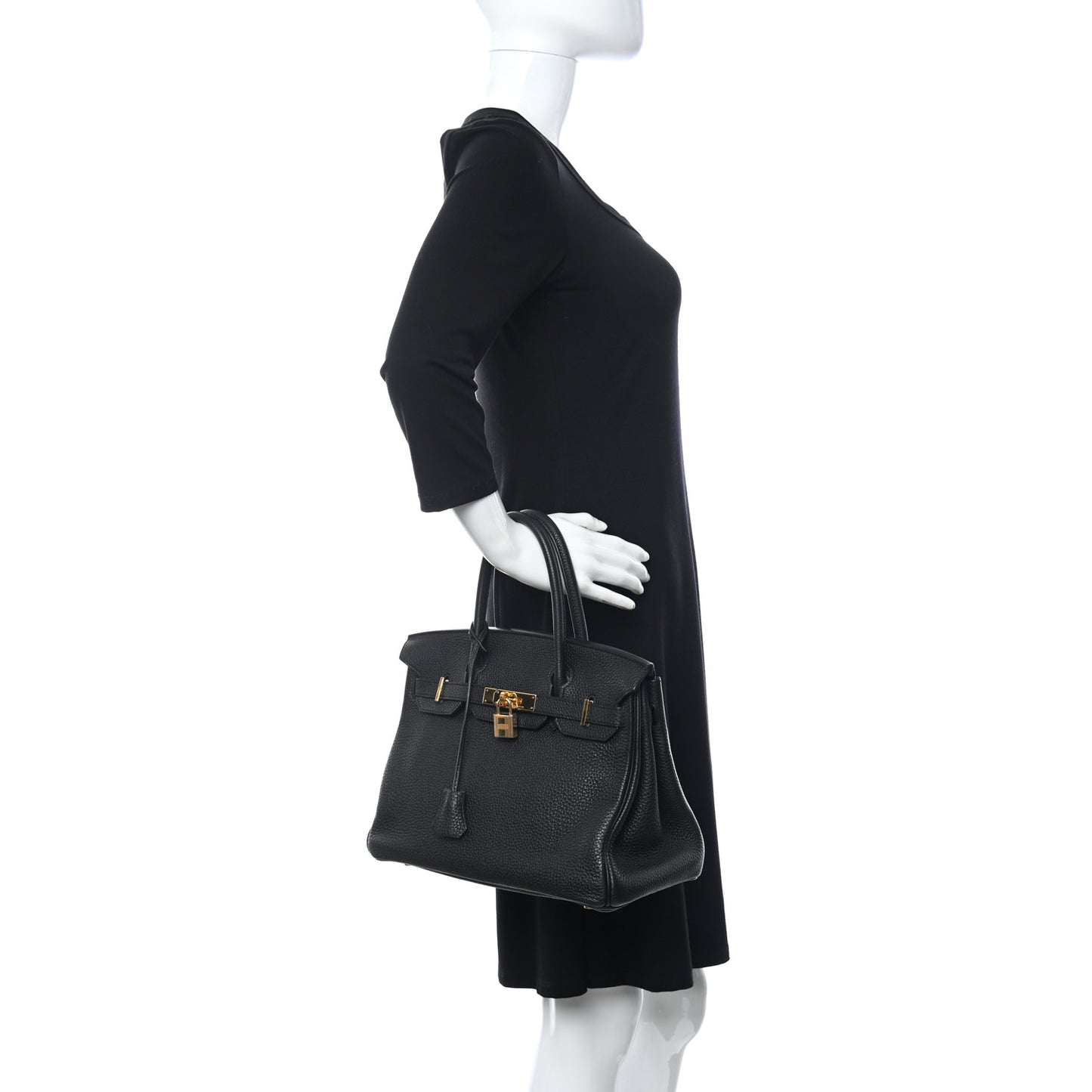 Togo Birkin 30 Black