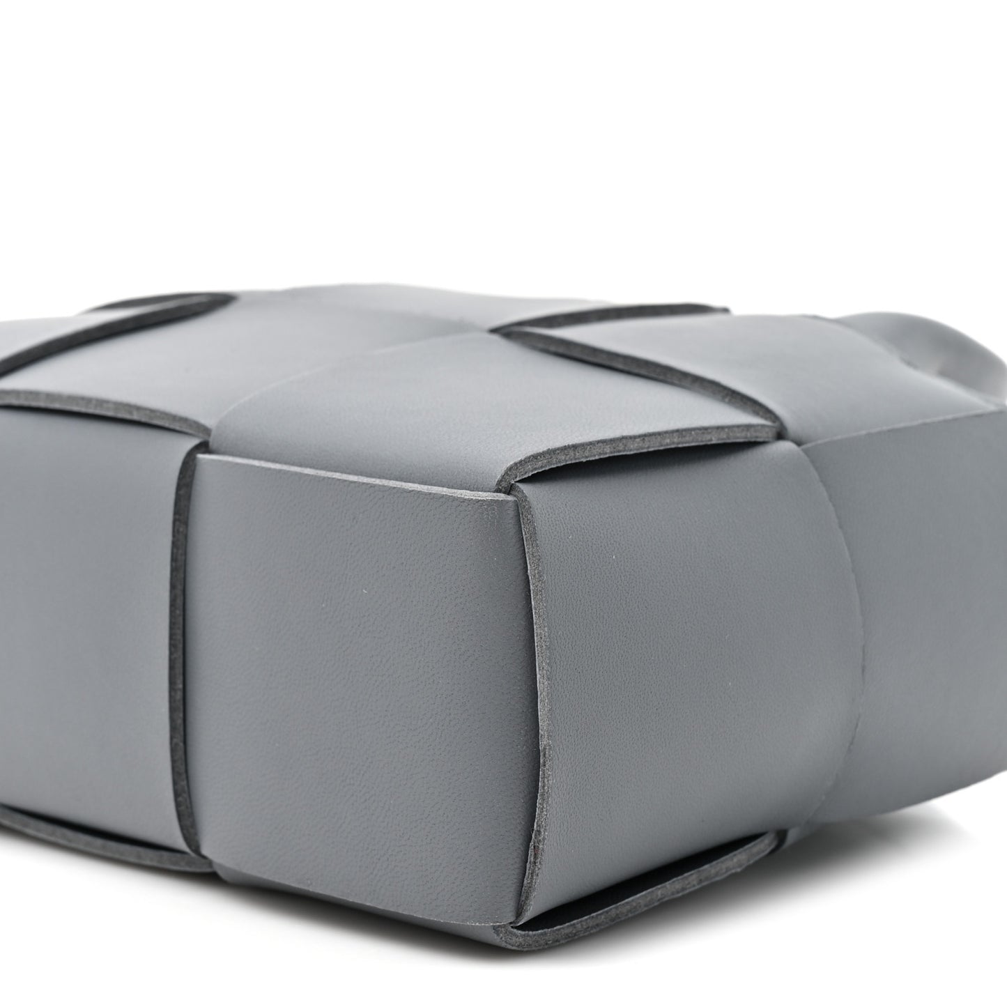 Nappa Maxi Intrecciato Mini Arco Tote Thunder
