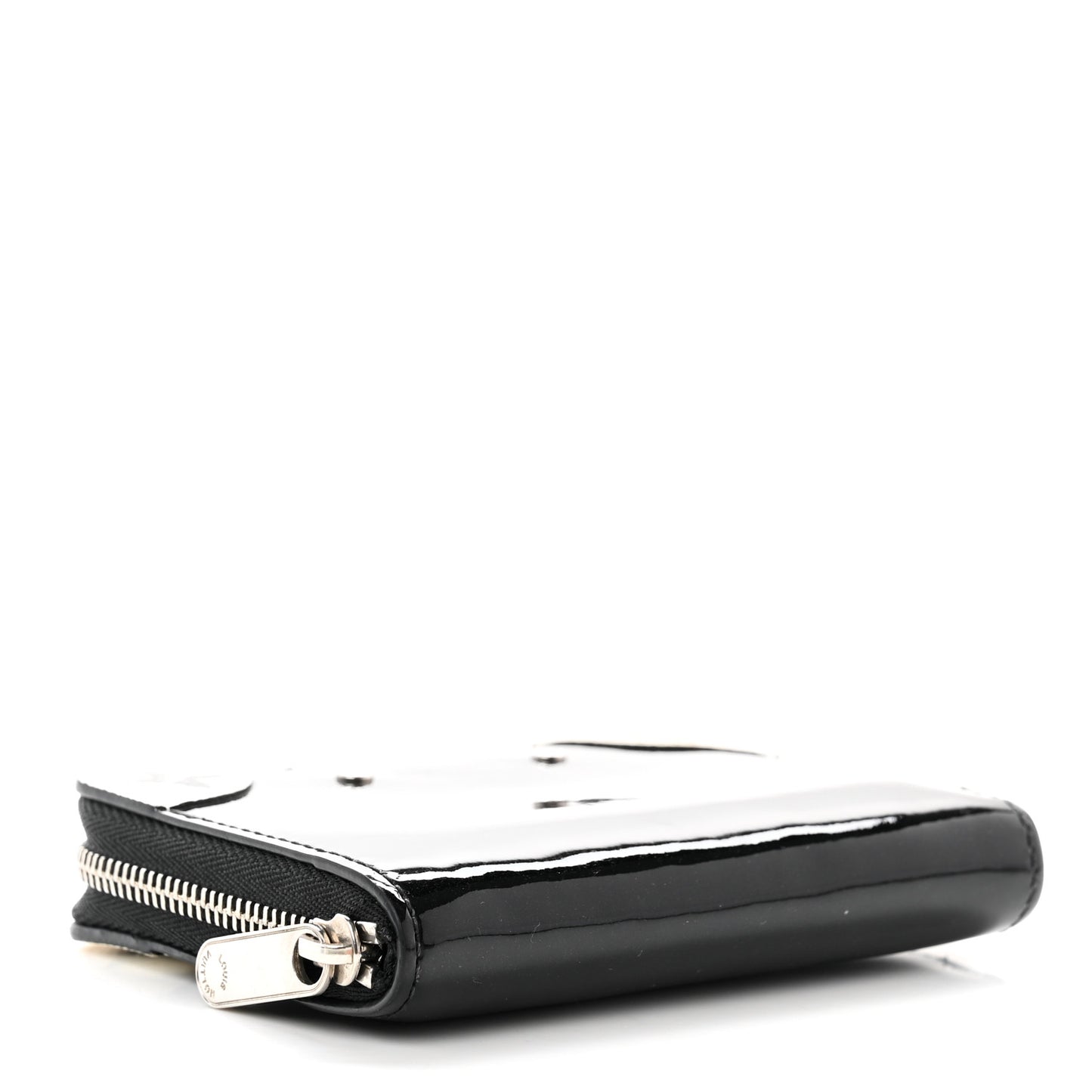 Patent Miroir Venice Zippy Coin Purse Black