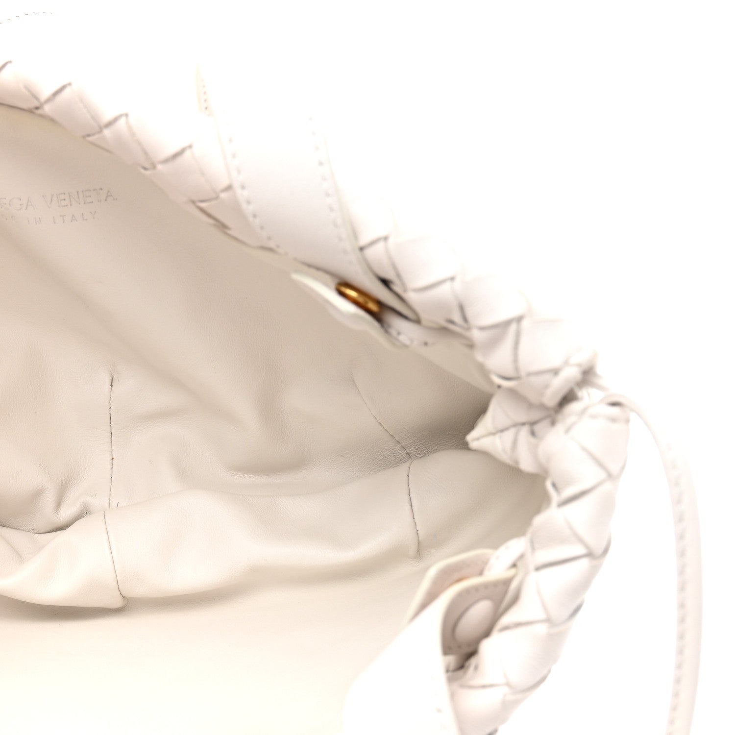 Bottega Veneta Nappa Intrecciato Small Bulb White 5 of 10