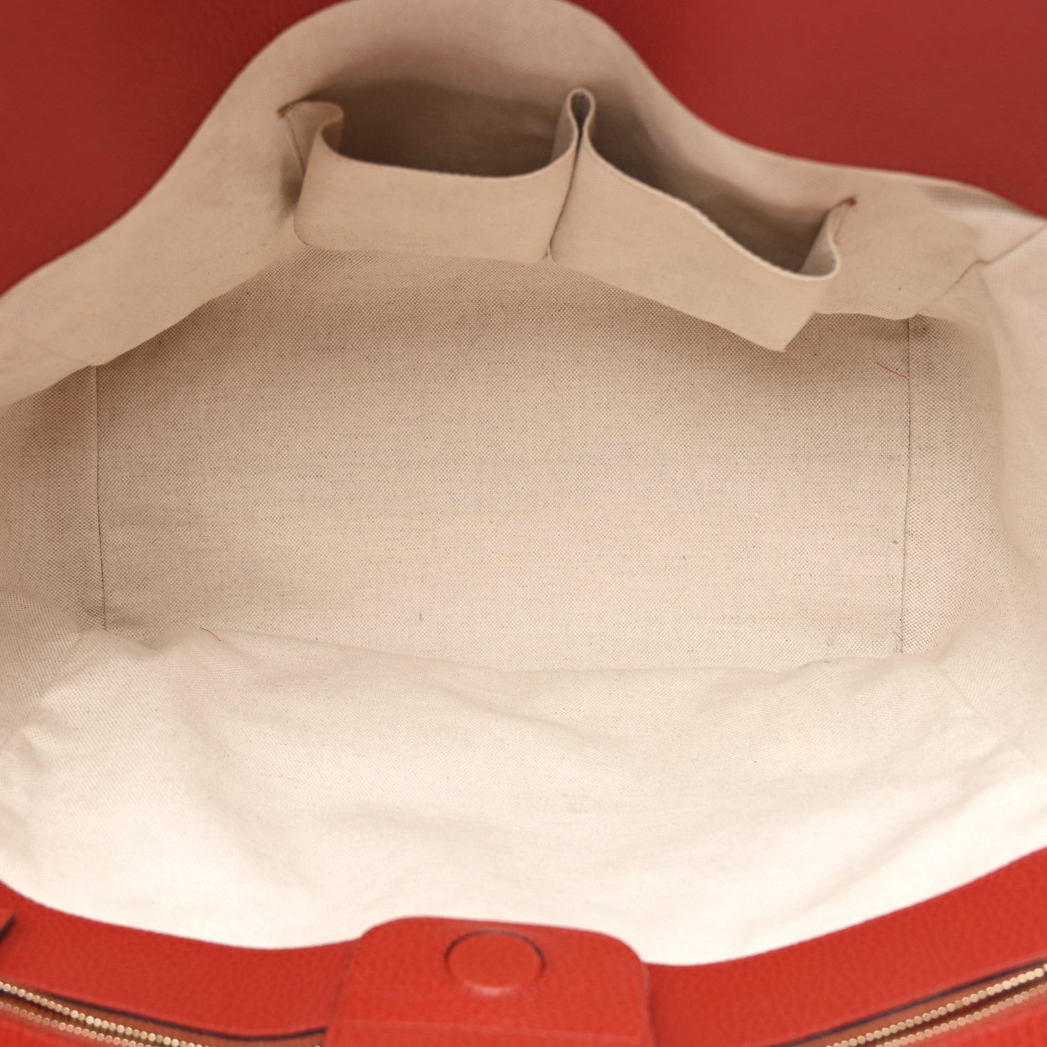 Gucci Dollar Calfskin Medium Swing Tote Red 5 of 11