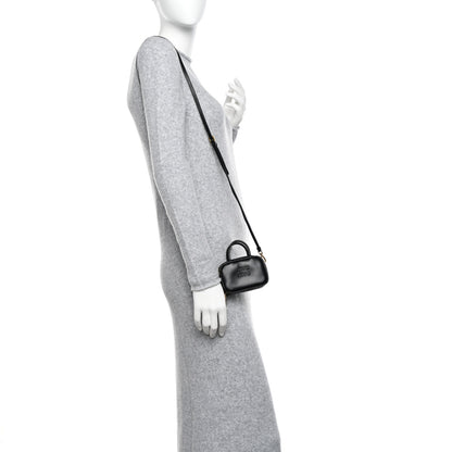 Miu Miu Nappa Micro Bag Black 3 of 9