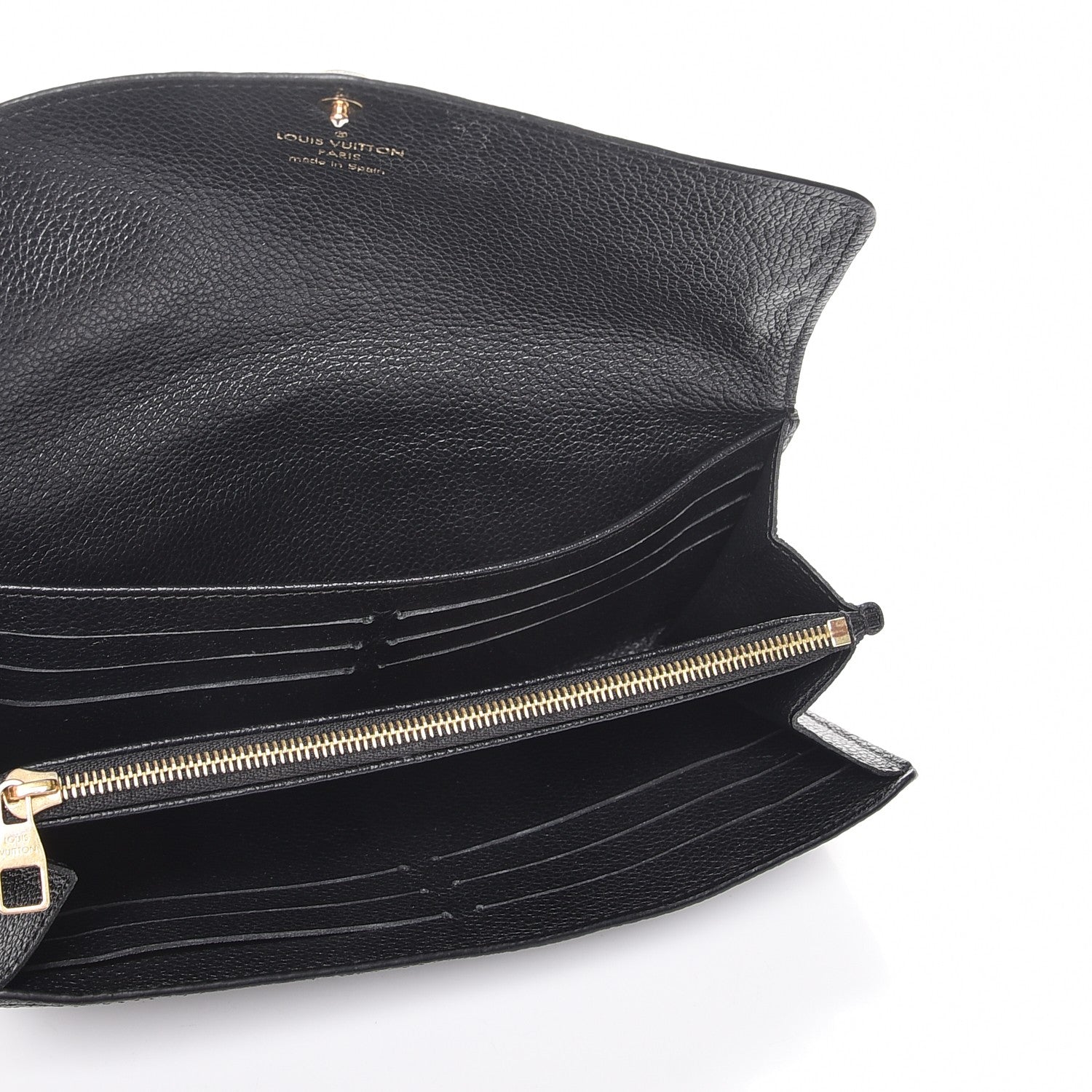 Louis Vuitton Empreinte Sarah Wallet NM Black 5 of 8