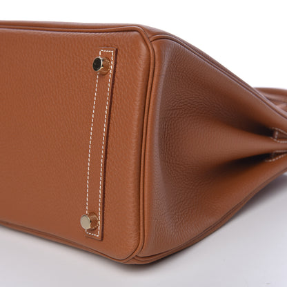 Hermes Togo Birkin 30 Gold 36 of 37