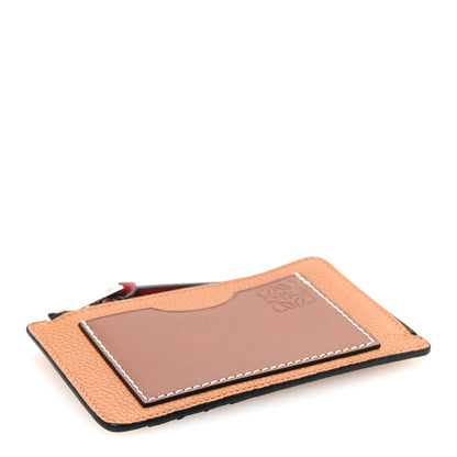 Loewe Soft Grained Calfskin Coin Card Holder Light Caramel Pecan 4 of 8
