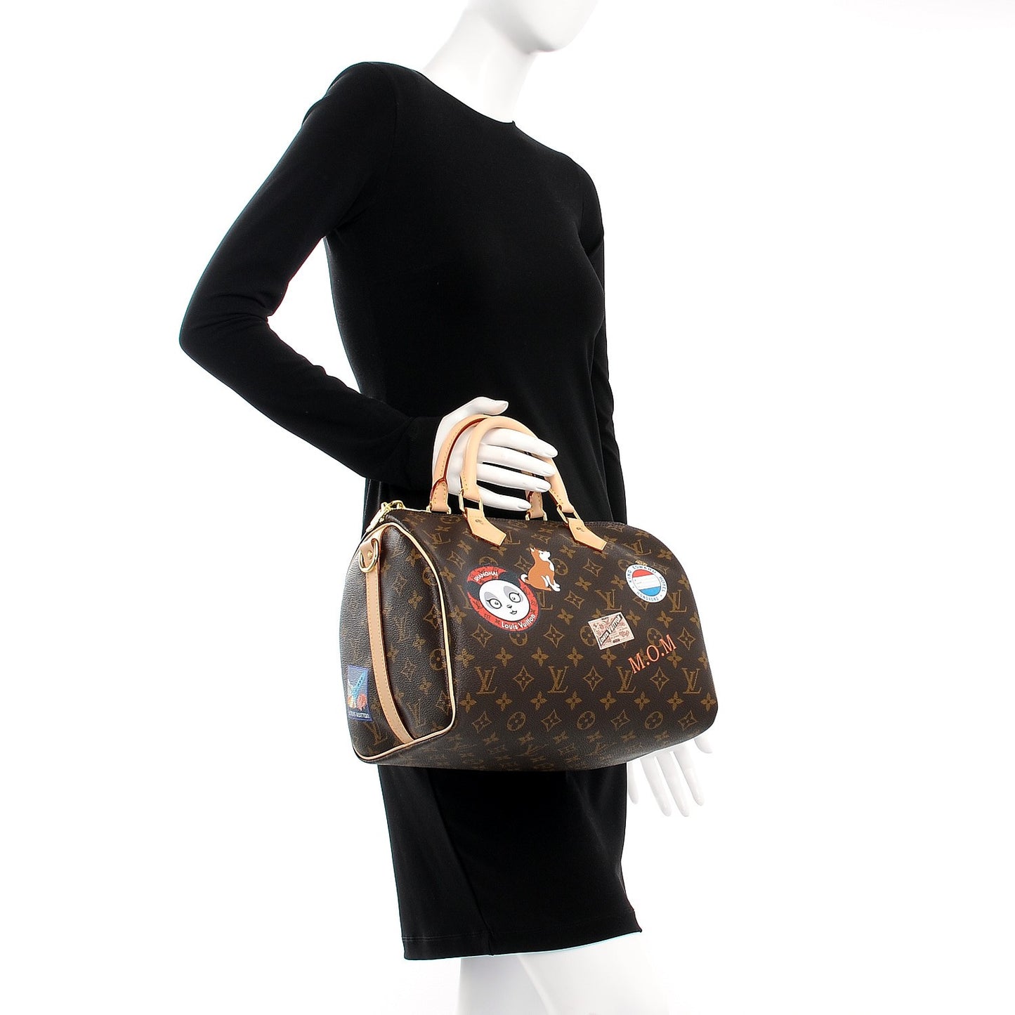 Monogram World Tour Speedy Bandouliere 30