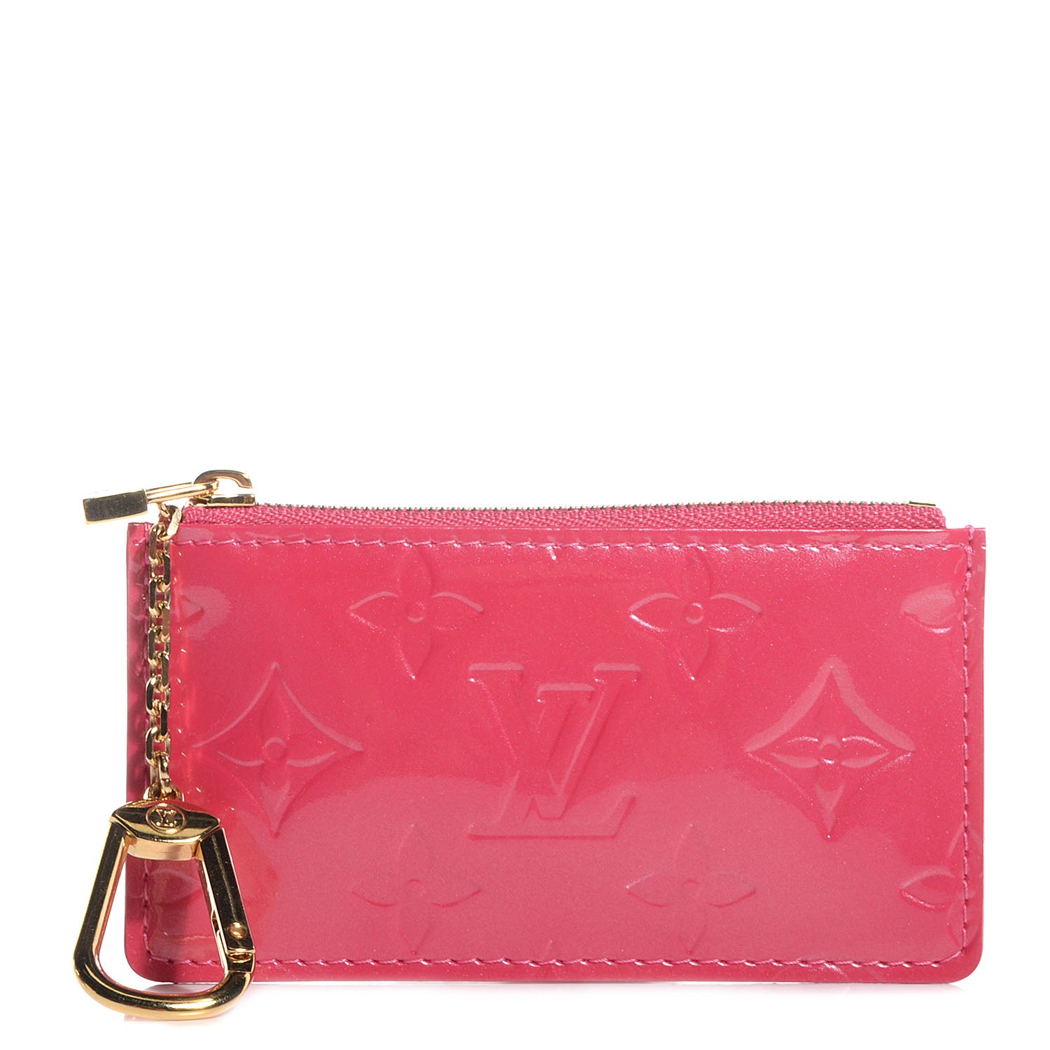 Louis Vuitton Vernis Key Pouch Framboise 1 of 8