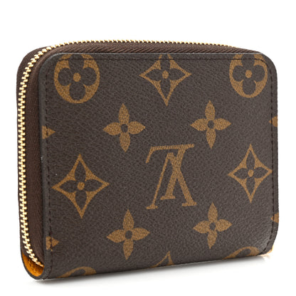 Louis Vuitton Monogram 2022 Christmas Animation New York Soho Zippy Coin Purse Yellow 3 of 8