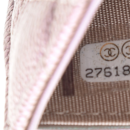 Chanel Iridescent Caviar Quilted Small Flap Wallet Beige 7 of 9