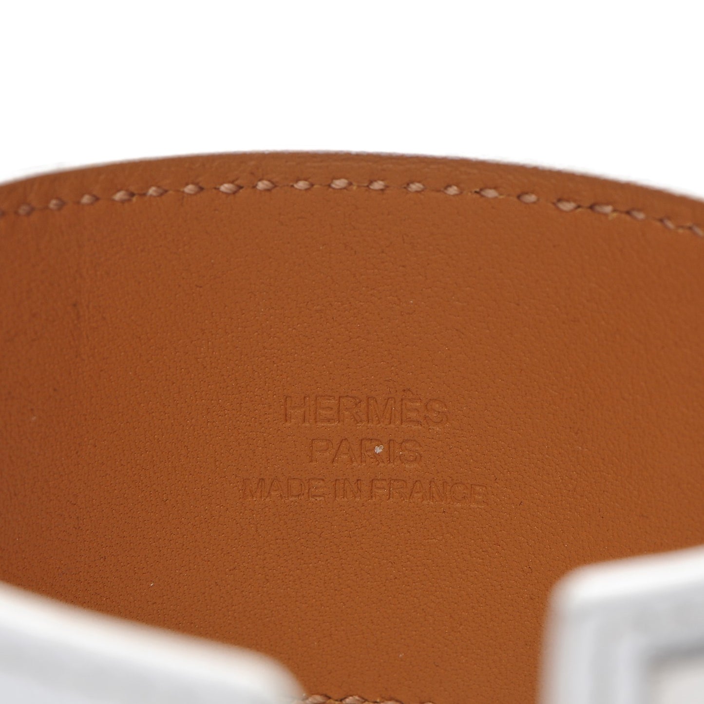 Epsom Collier de Chien CDC Bracelet T2 White