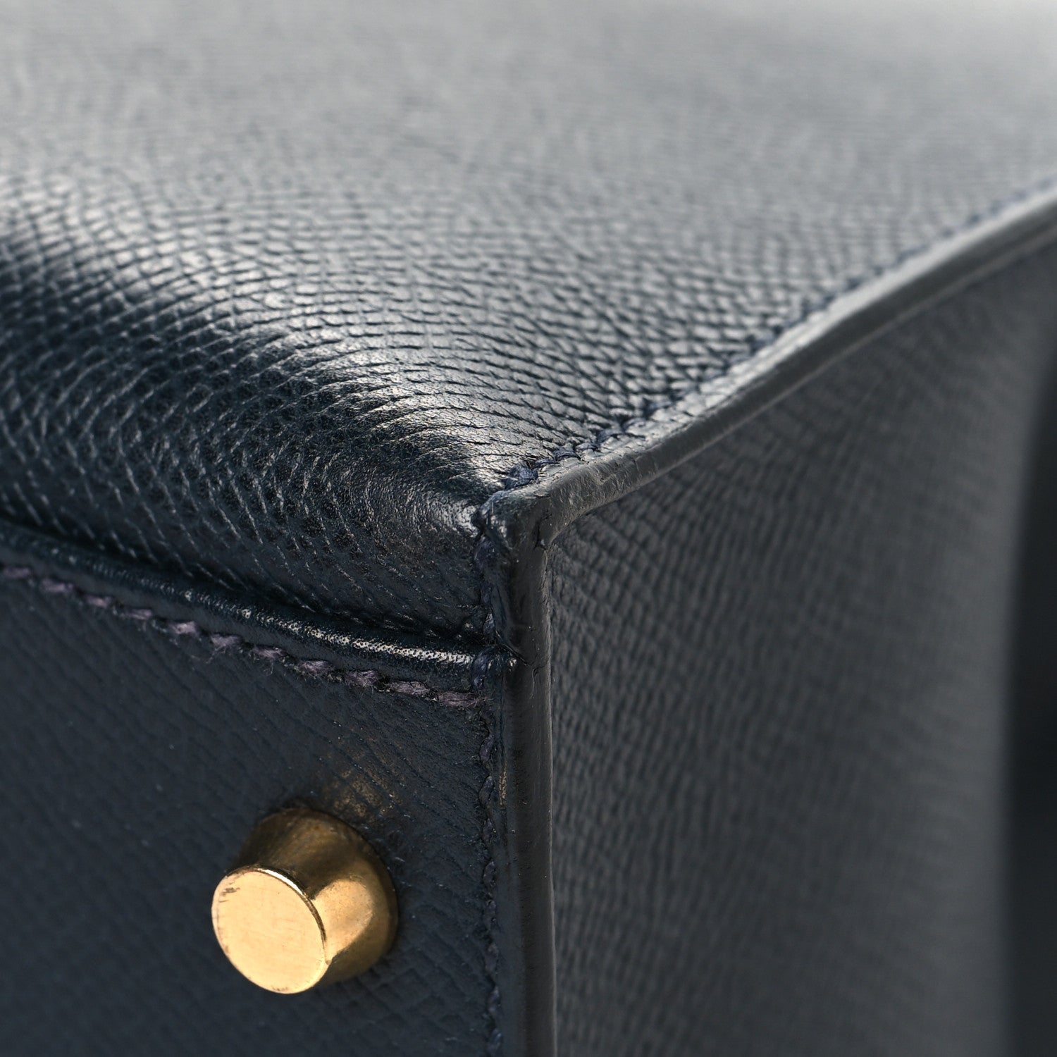 Hermes Courchevel Kelly Sellier 32 Bleu Marine 12 of 13