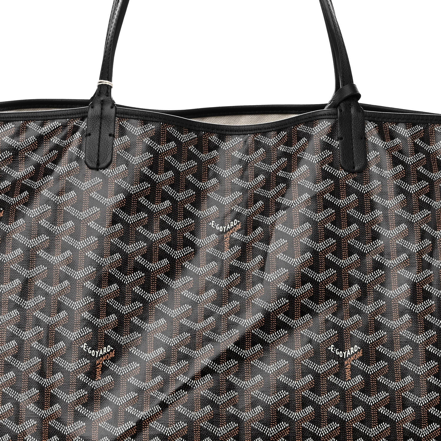 Goyard Goyardine Saint Louis GM Black 8 of 10