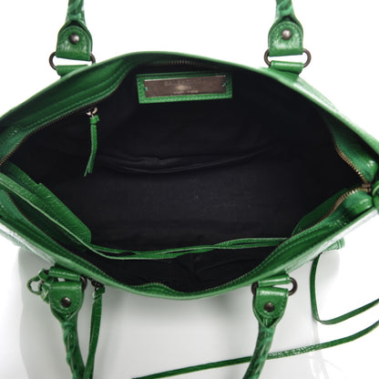 Balenciaga Agneau Classic Hardware City Vert Trefle 5 of 7