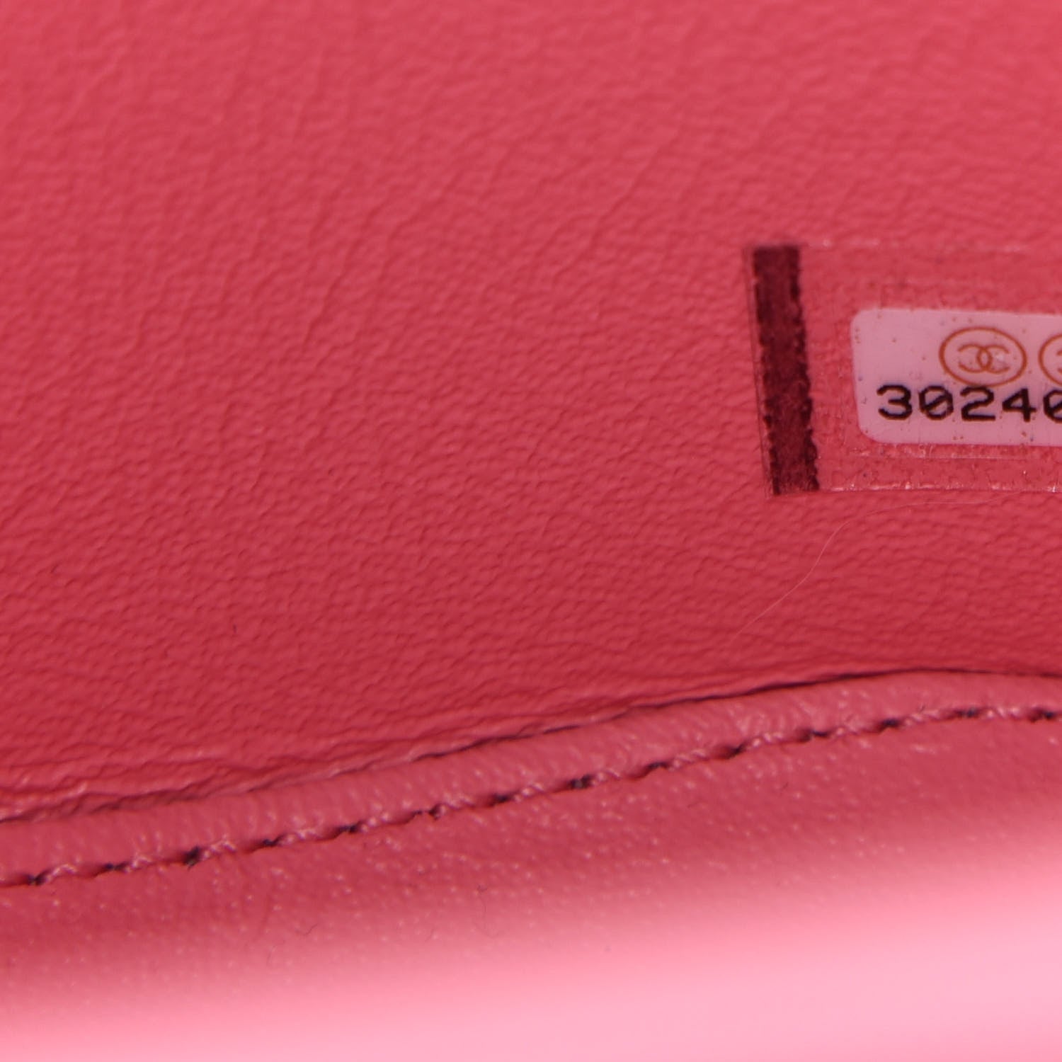 Chanel Lambskin Quilted Trendy Vanity Case Pink 9 of 10