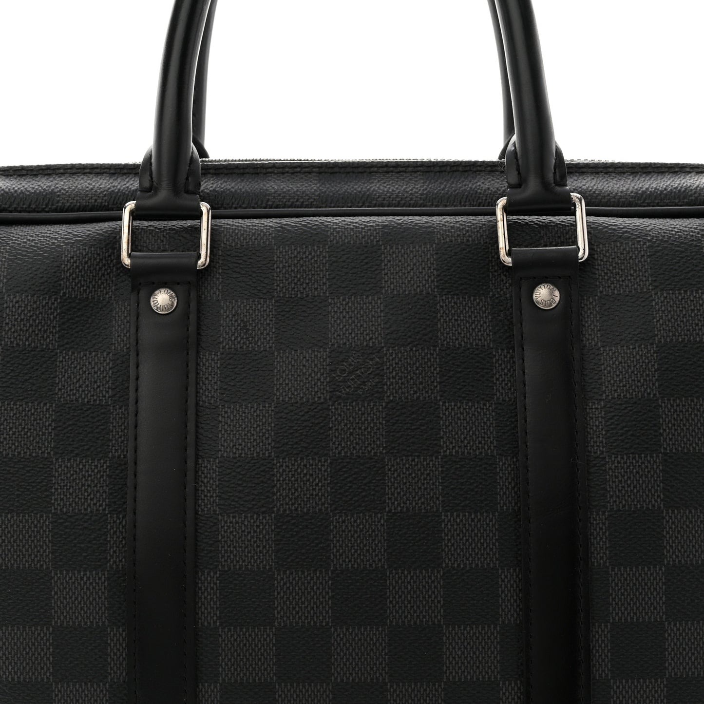 Damier Graphite Porte Documents Voyage PM