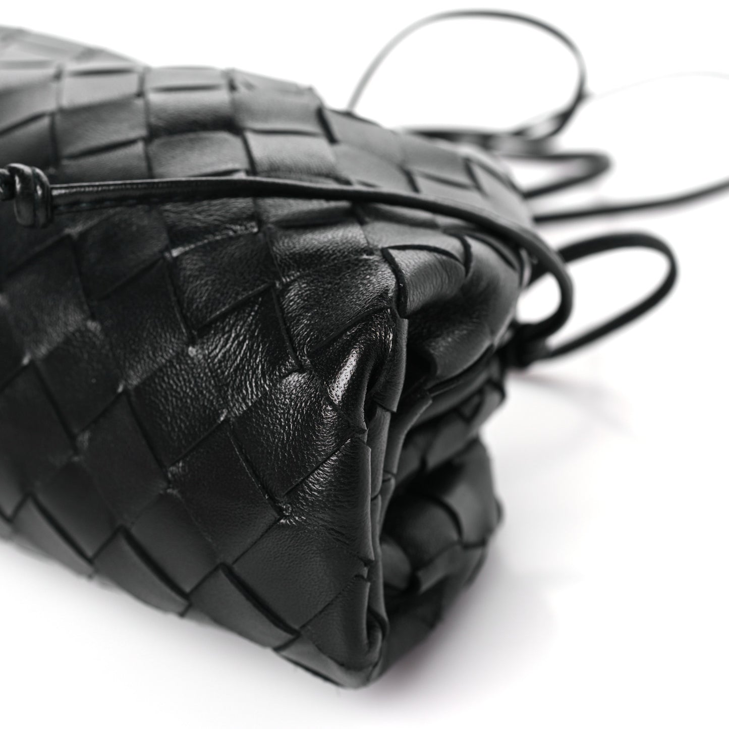 Nappa Intrecciato The Mini Pouch Black