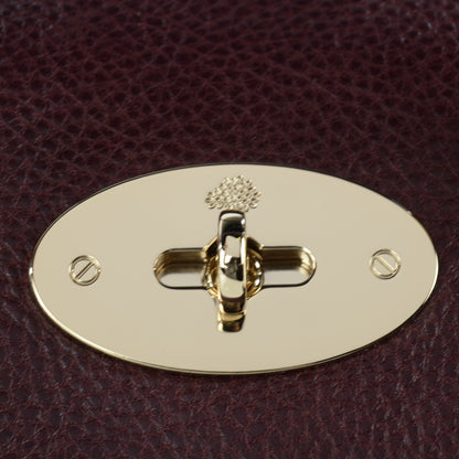 Mulberry Natural Leather Small Bayswater Oxblood 8 of 12