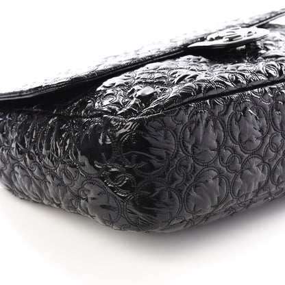 Chanel Vinyl Rock In Moscow Single Flap Black 5 of 9