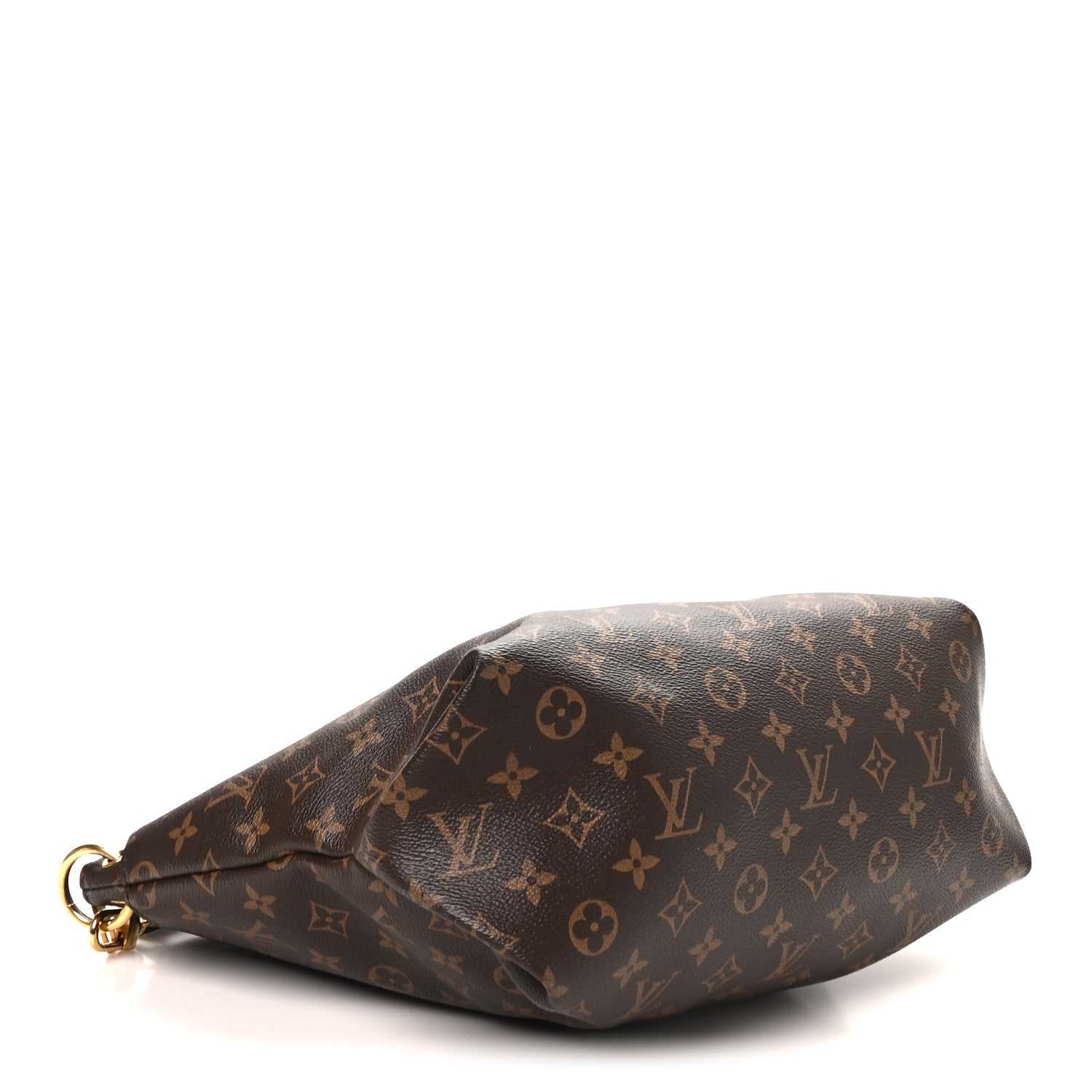 Louis Vuitton Monogram Flower Zipped Tote MM Black 4 of 9