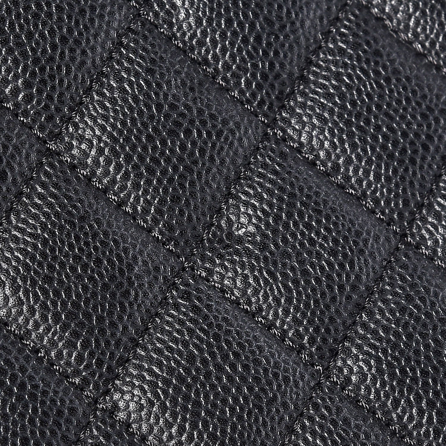 Chanel Caviar Quilted Grand Shopping Tote GST Black 8 of 8
