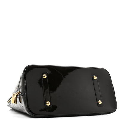 Louis Vuitton Vernis Alma GM Blue Nuit 4 of 10