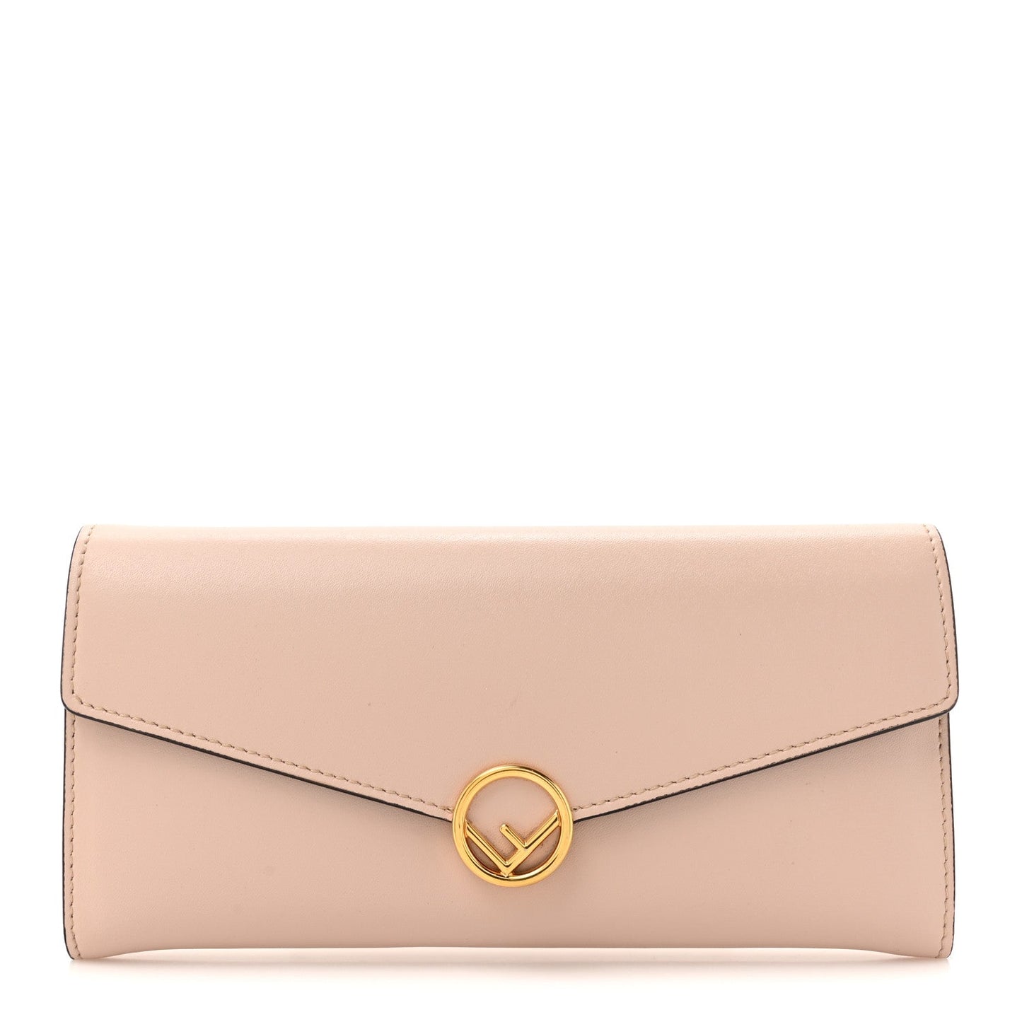 Vitello Cruise F is Fendi Continental Envelope Wallet Light Rose
