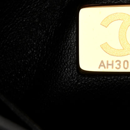 Chanel Lambskin Quilted Small Trendy CC Dual Handle Flap Bag Black 7 of 10