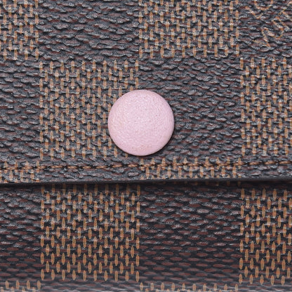Louis Vuitton Damier Ebene Multicles 6 Key Holder Rose Ballerine 7 of 8