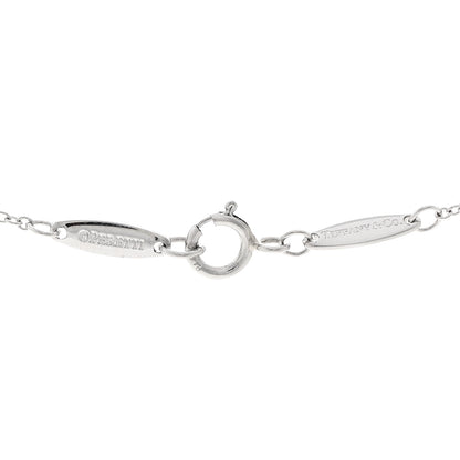 Tiffany Platinum Diamond .17ct Elsa Peretti Diamonds By The Yard Pendant Necklace 4 of 5
