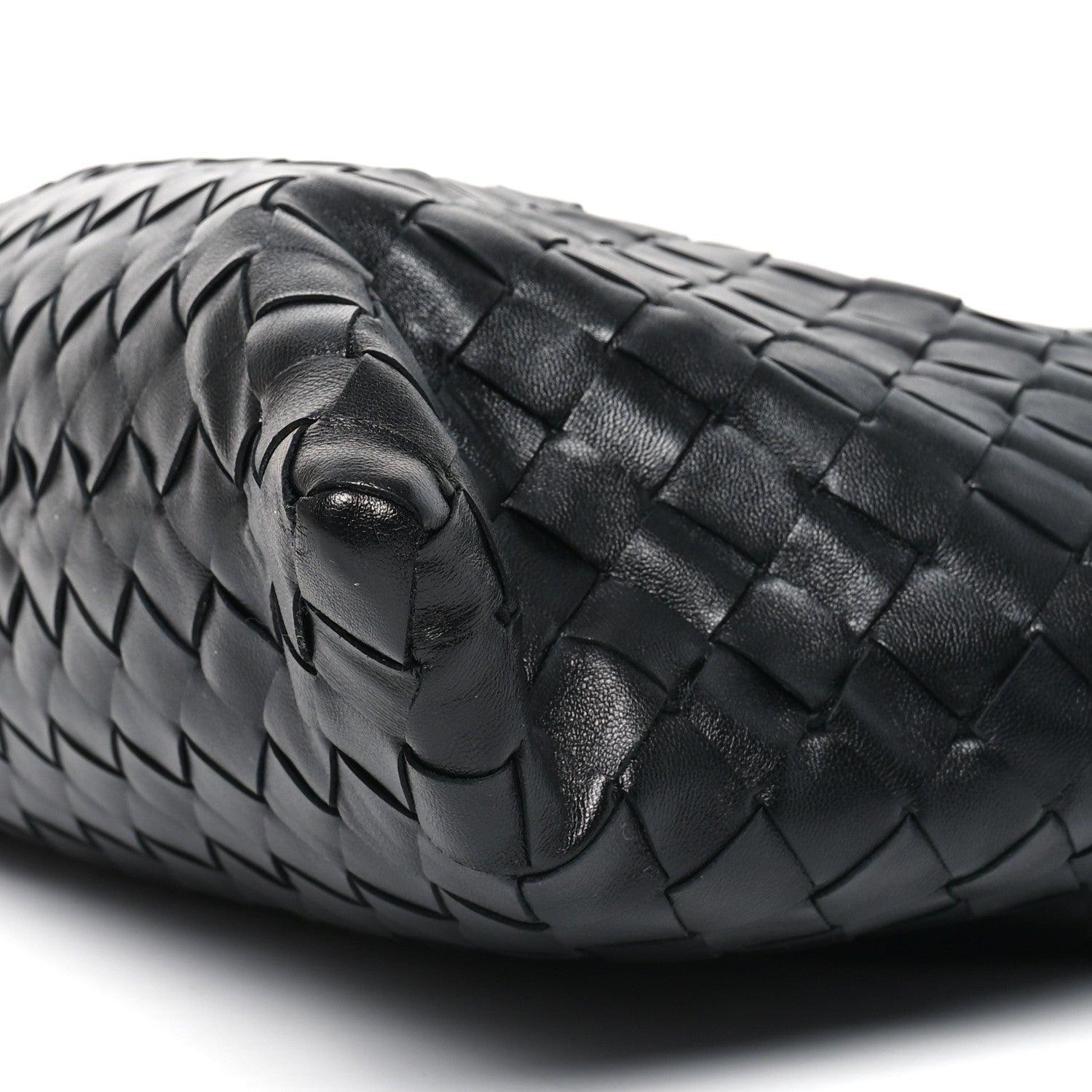 Bottega Veneta Calfskin Intrecciato Small Hop Black 11 of 11