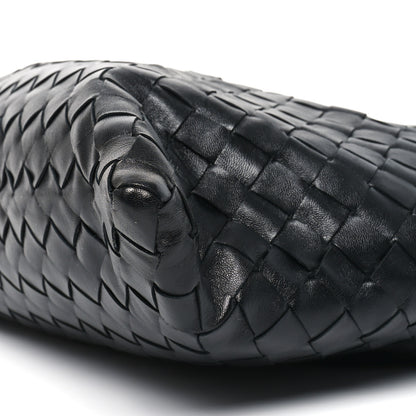 Bottega Veneta Calfskin Intrecciato Small Hop Black 11 of 11