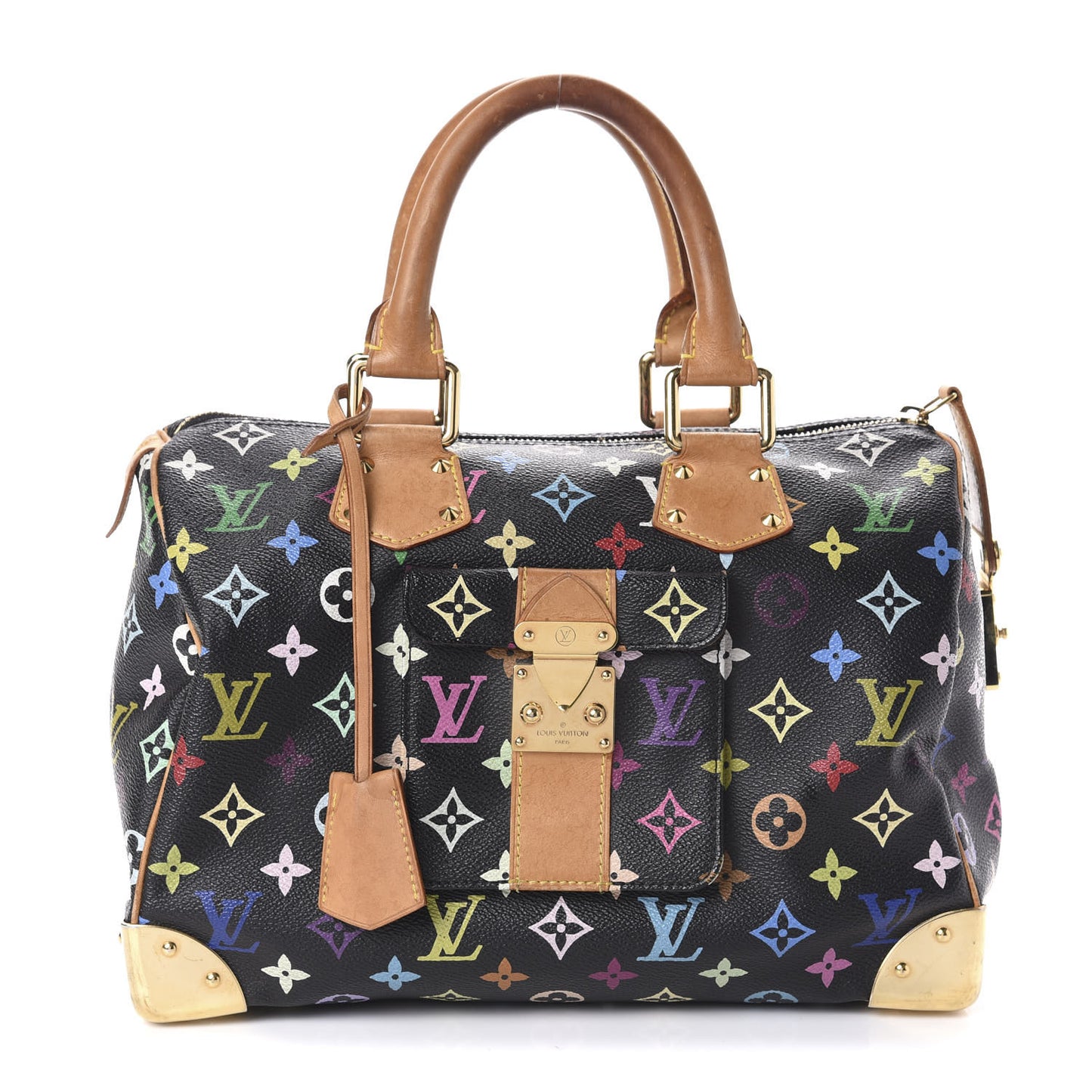 Monogram Multicolor Speedy 30 Black