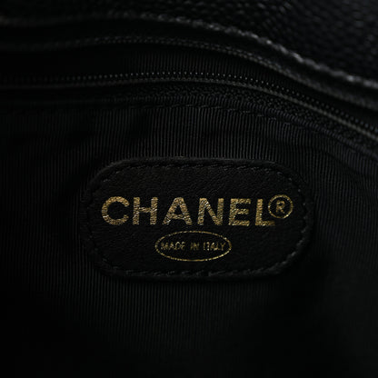 Chanel Caviar CC Timeless Tote Black 5 of 11