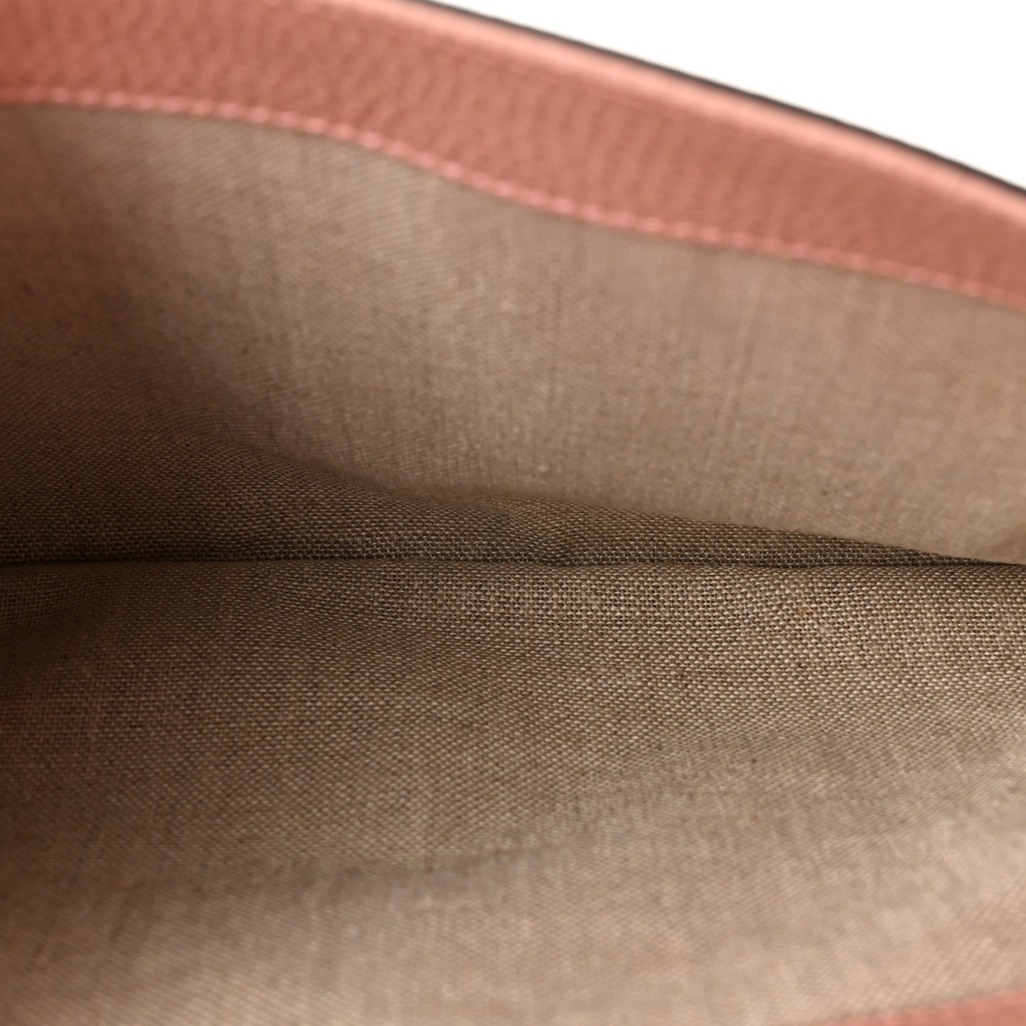 Dollar Calfskin Interlocking G Top Handle Shoulder Bag Soft Pink