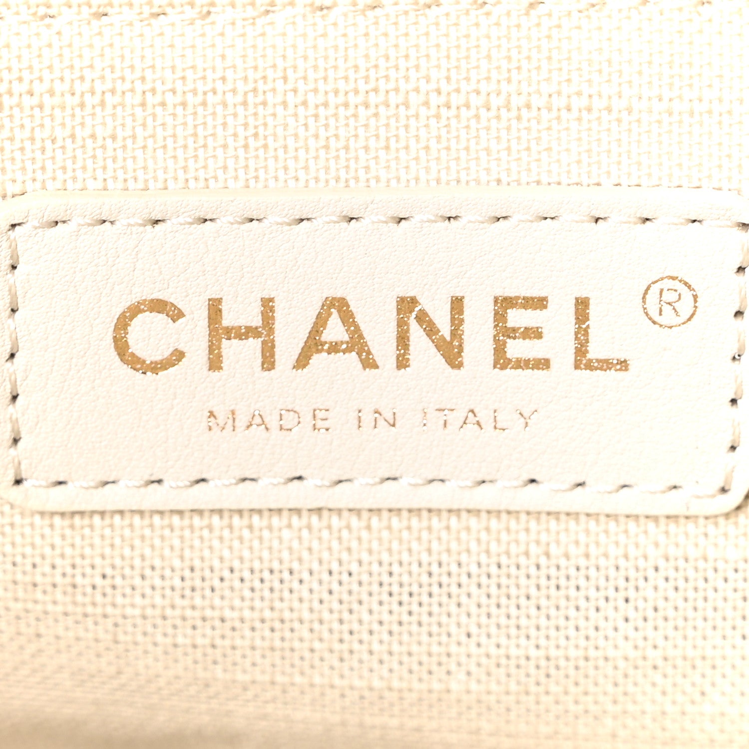 Chanel Mixed Fibers Small Deauville Tote Khaki 6 of 11