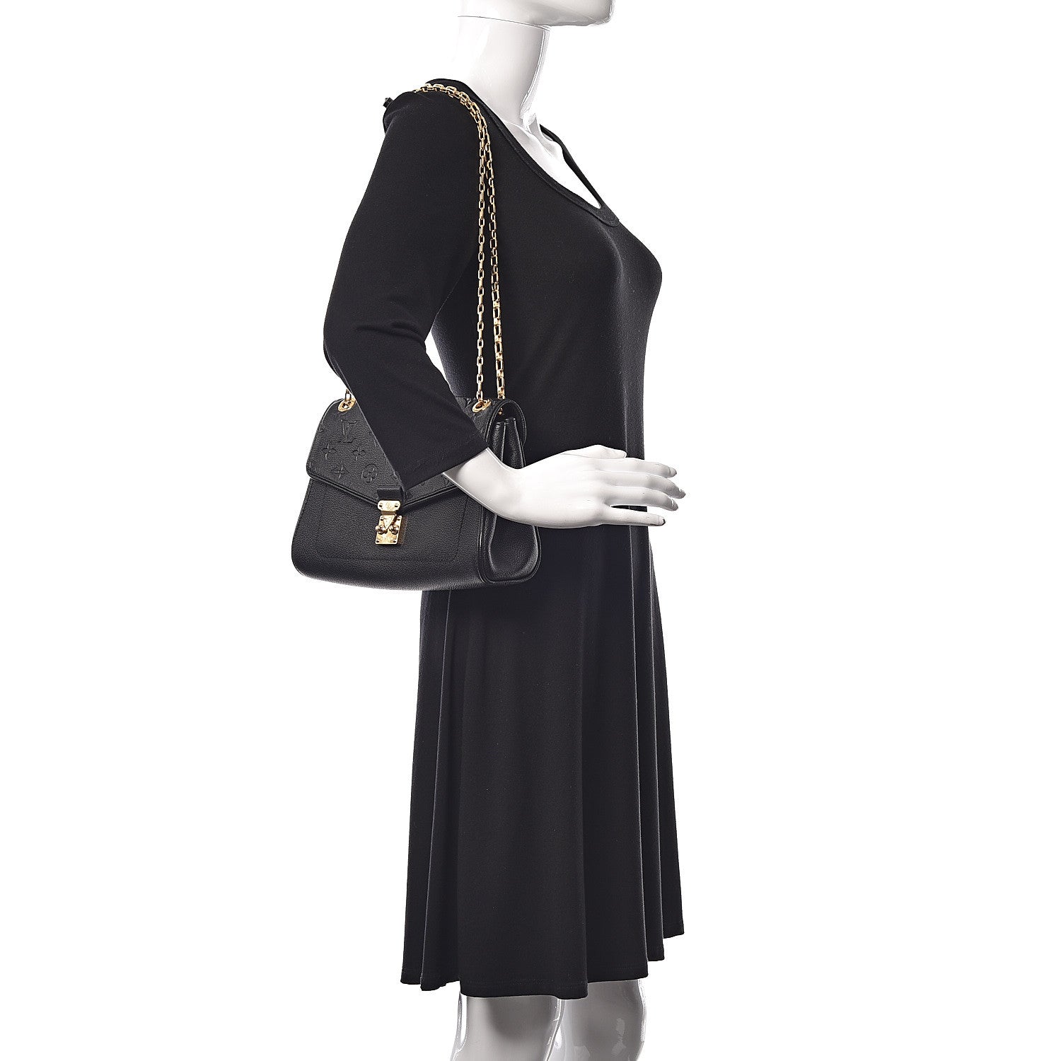 Louis Vuitton Empreinte Saint Germain PM Black 2 of 9